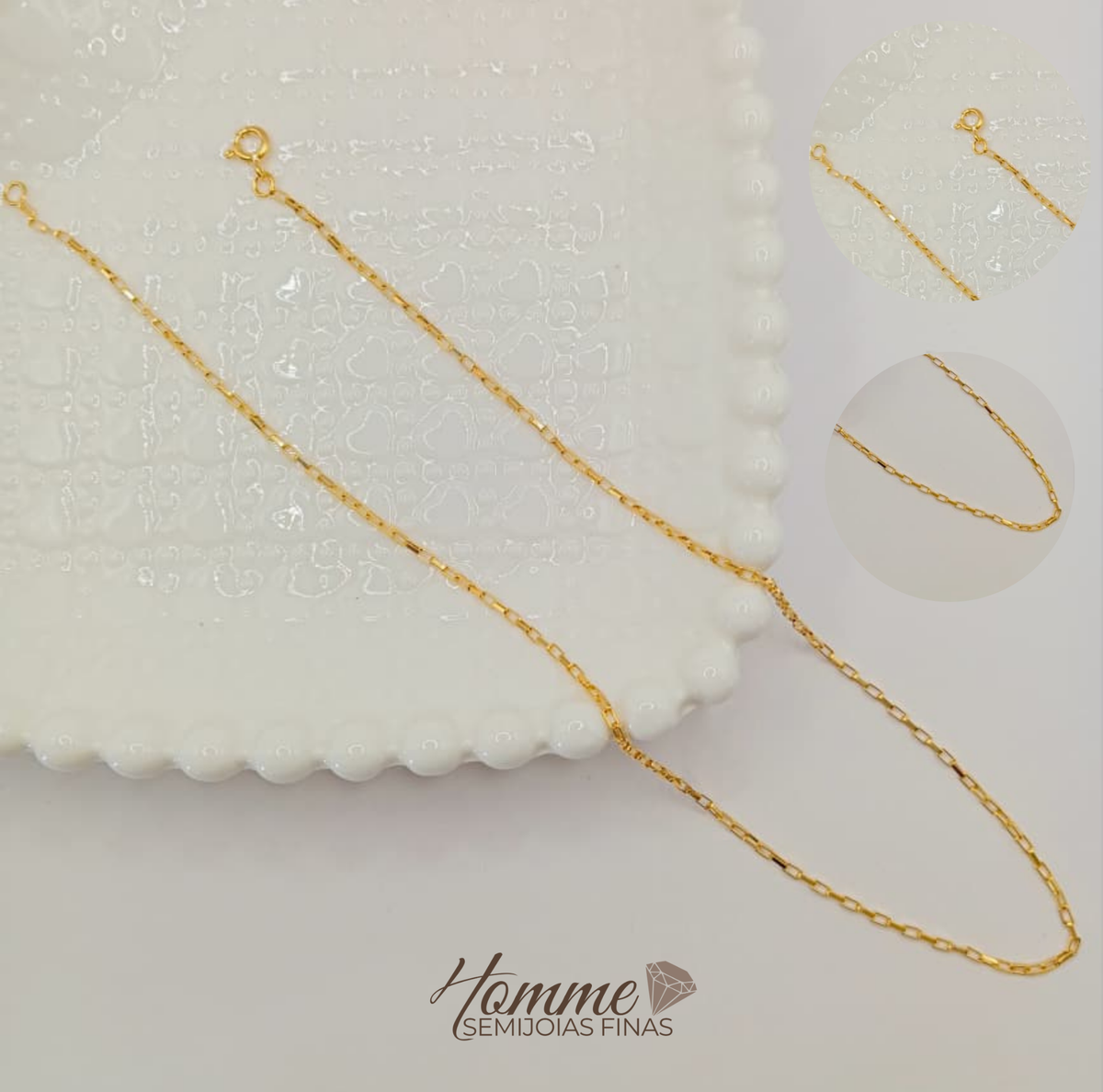 Colar Cartier Fino – Folheado a Ouro 18k