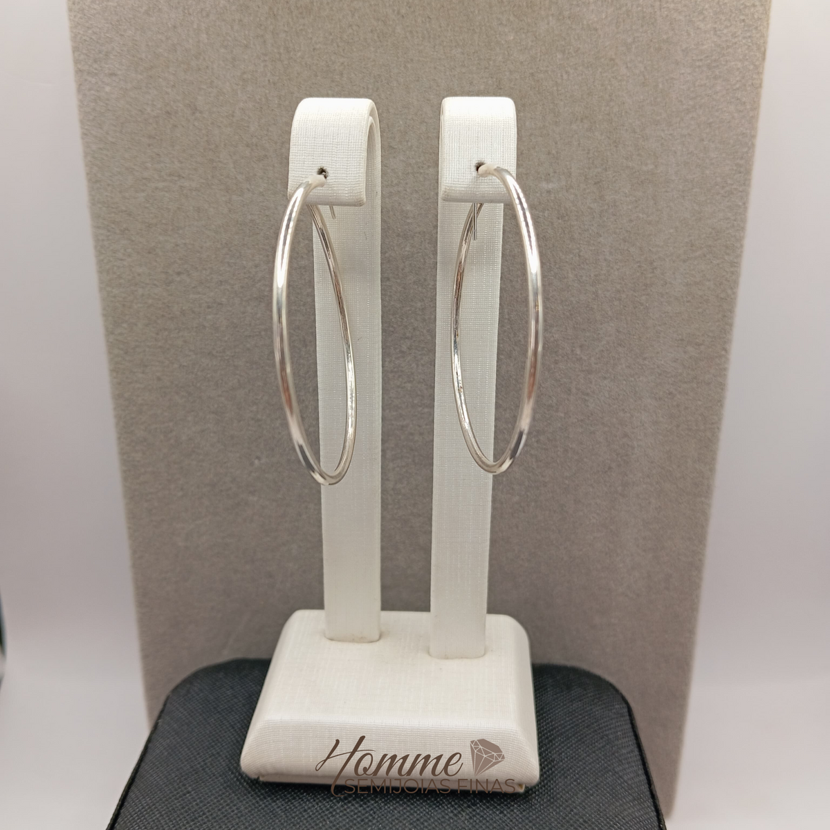 Argola Prata 925 Grande – Essencial e Estilosa