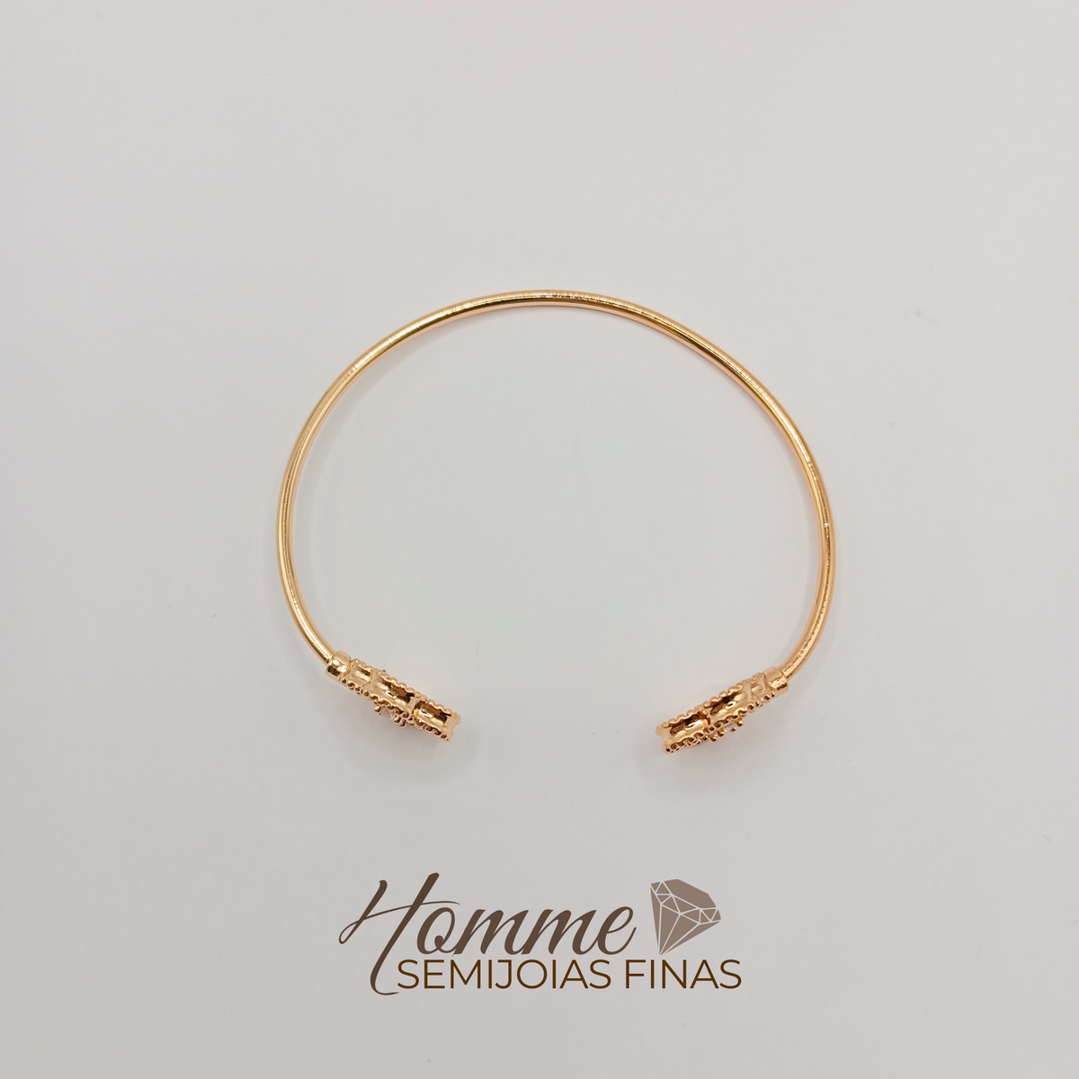 Bracelete Flor de Zircônia – Delicadeza que encanta