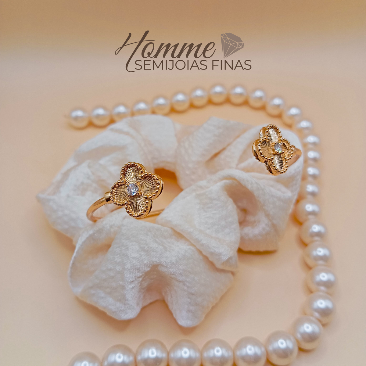 Bracelete Flor de Zircônia – Delicadeza que encanta