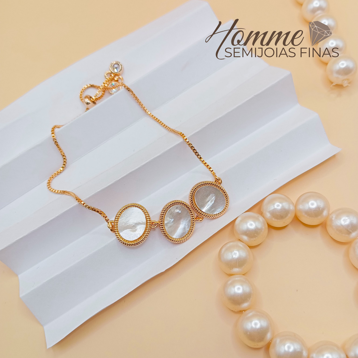 Pulseira Tríade Elegante