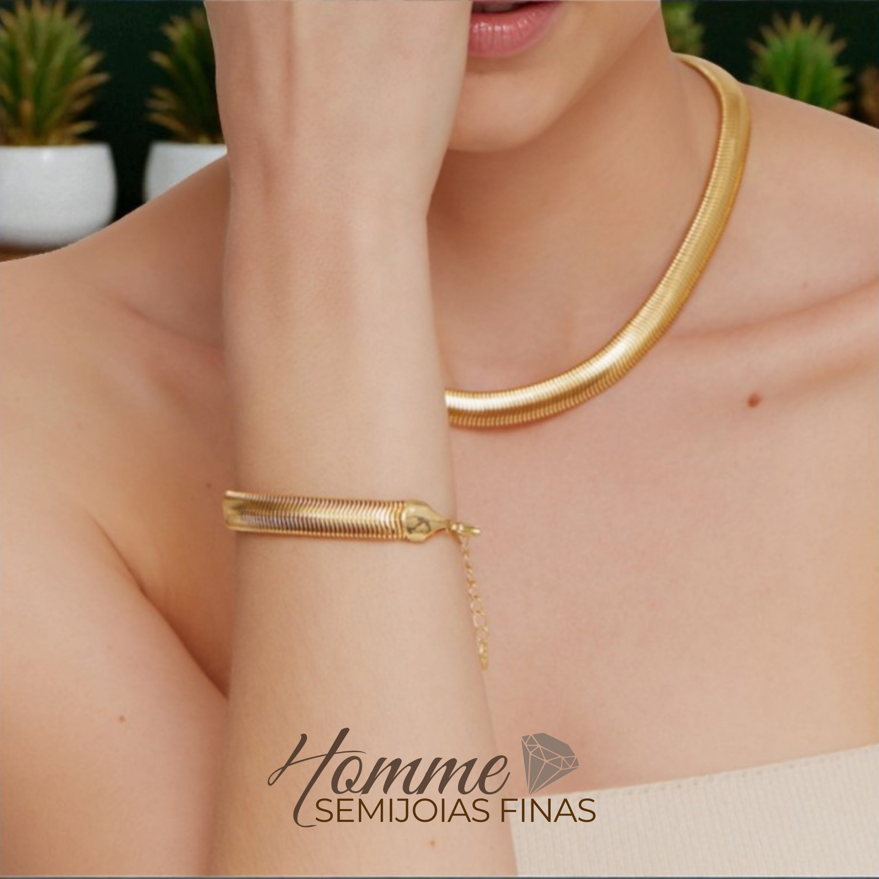 Pulseira Glam Snake
