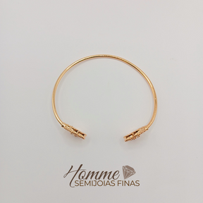 Bracelete Flor de Zircônia – Delicadeza que encanta