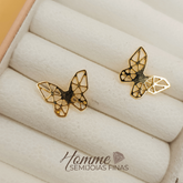 Brinco Borboleta Vazado – Leveza, Delicadeza e Estilo